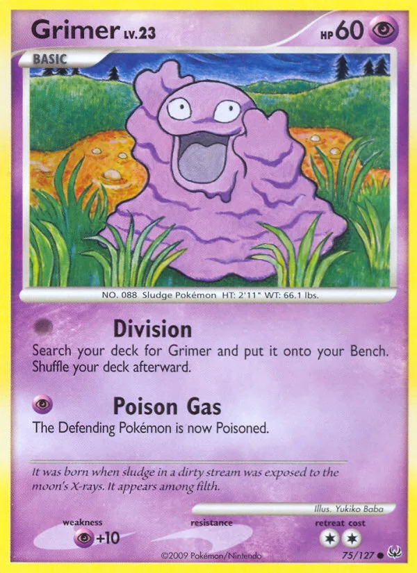 Grimer, Platinum #75/127