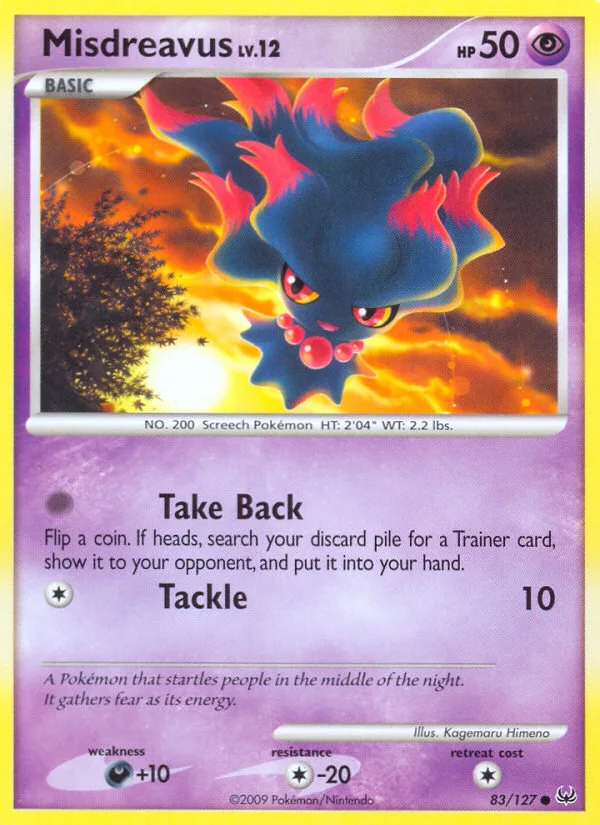 Misdreavus, Platinum #83/127