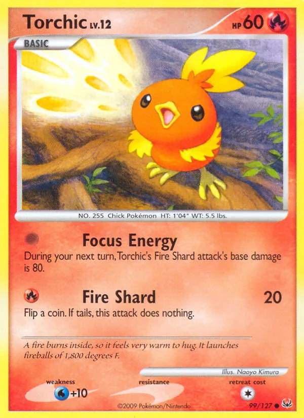 Torchic, Platinum #99/127