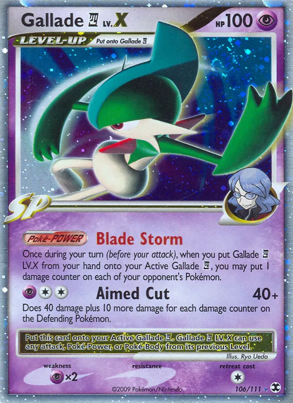 Gallade E4 LV.X, Rising Rivals #106/111