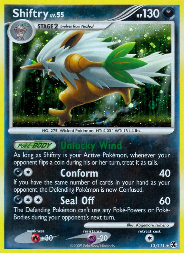 Shiftry, Rising Rivals #13/111