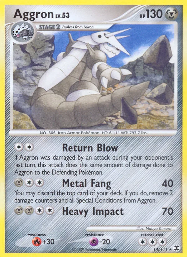 Aggron, Rising Rivals #14/111