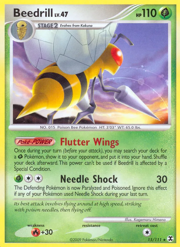 Beedrill, Rising Rivals #15/111