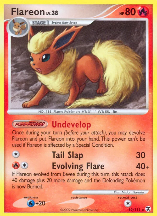 Flareon, Rising Rivals #19/111