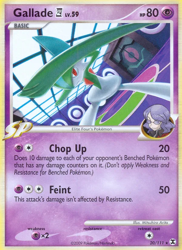 Gallade E4, Rising Rivals #20/111