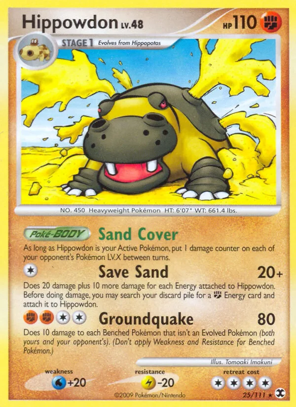 Hippowdon, Rising Rivals #25/111