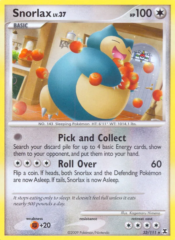 Snorlax, Rising Rivals #33/111