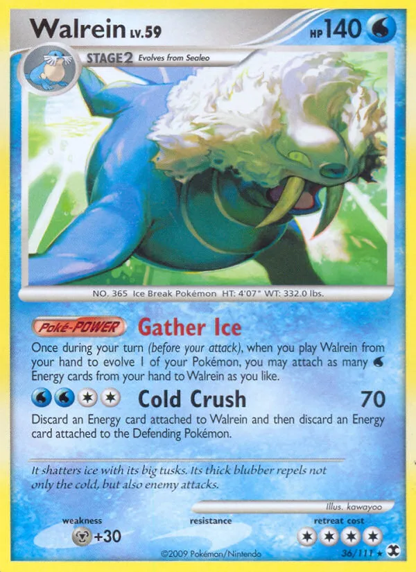 Walrein, Rising Rivals #36/111