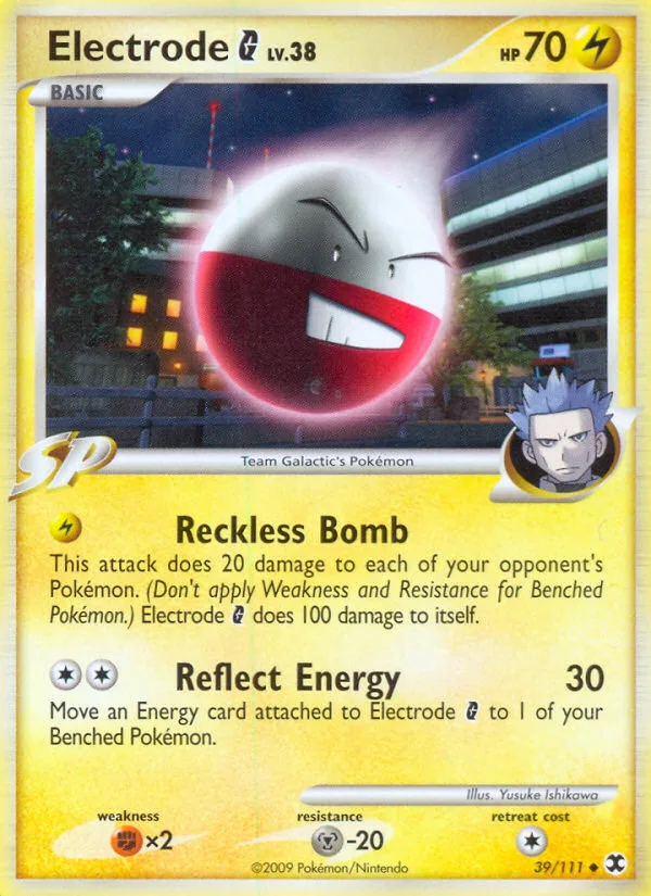 Electrode G, Rising Rivals #39/111