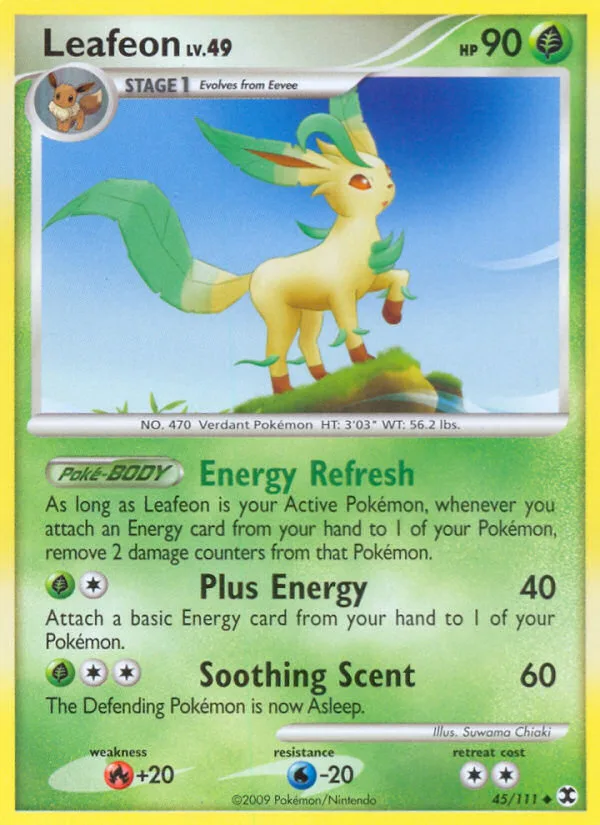 Leafeon, Rising Rivals #45/111