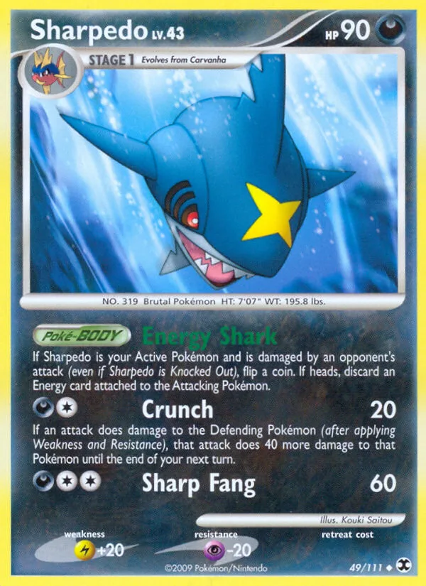 Sharpedo, Rising Rivals #49/111