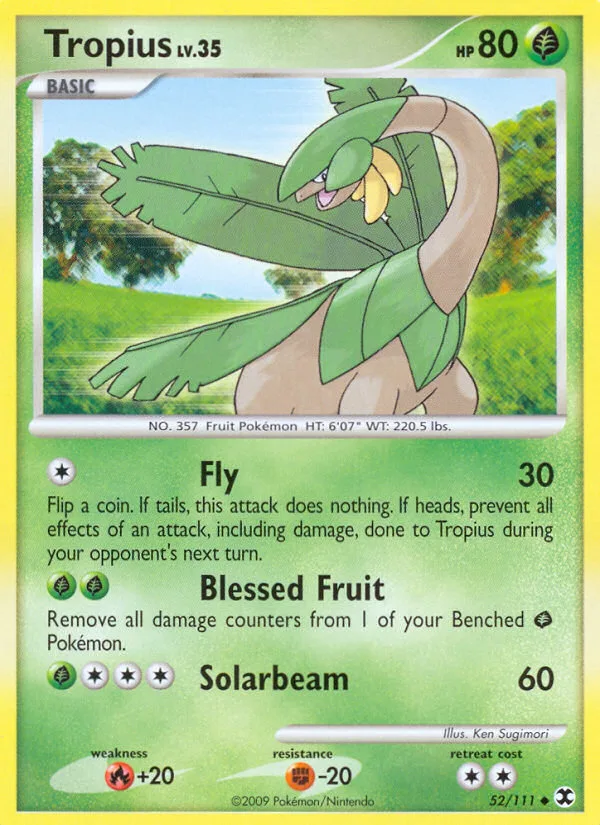 Tropius, Rising Rivals #52/111