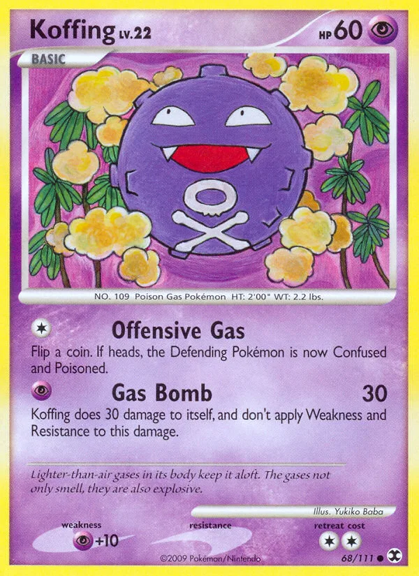 Koffing, Rising Rivals #68/111