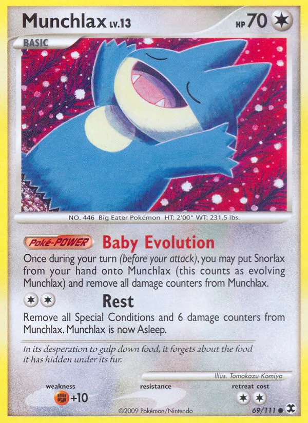 Munchlax, Rising Rivals #69/111