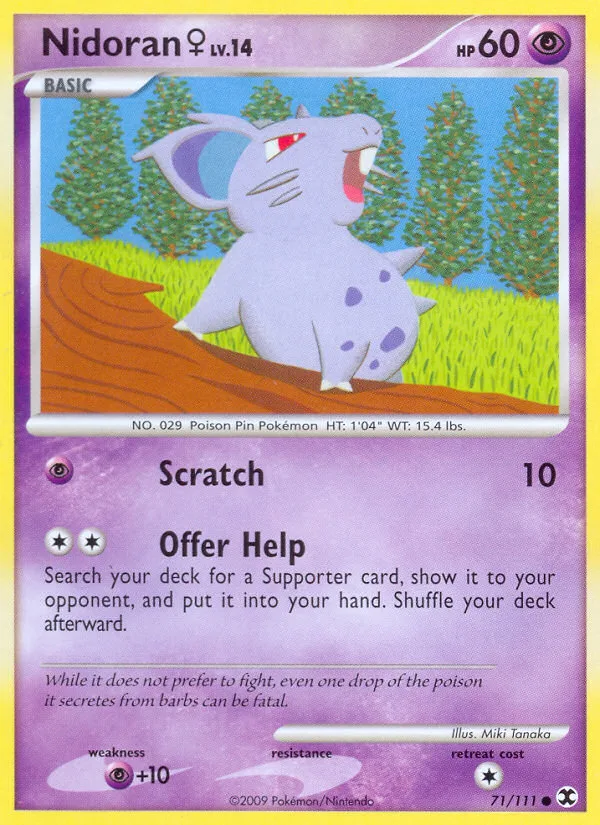 Nidoran ♀, Rising Rivals #71/111