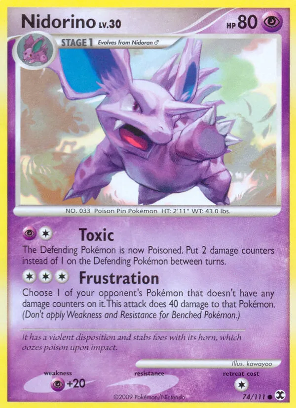 Nidorino, Rising Rivals #74/111