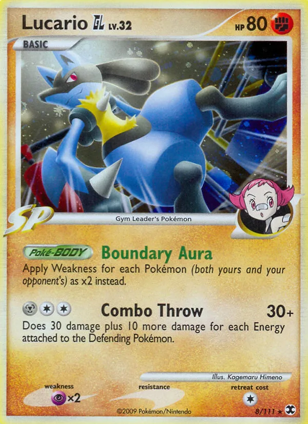 Lucario GL, Rising Rivals #8/111