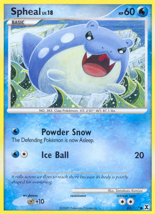 Spheal, Rising Rivals #82/111