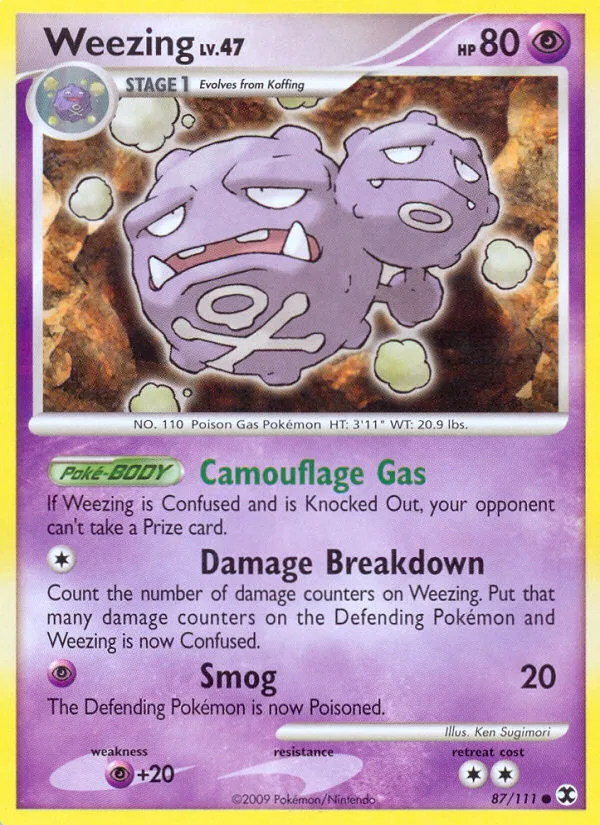 Weezing, Rising Rivals #87/111
