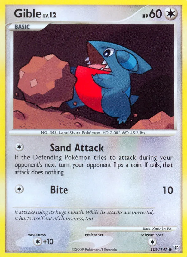Gible, Supreme Victors #106/147