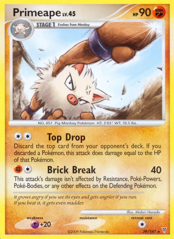 Primeape, Supreme Victors #39/147