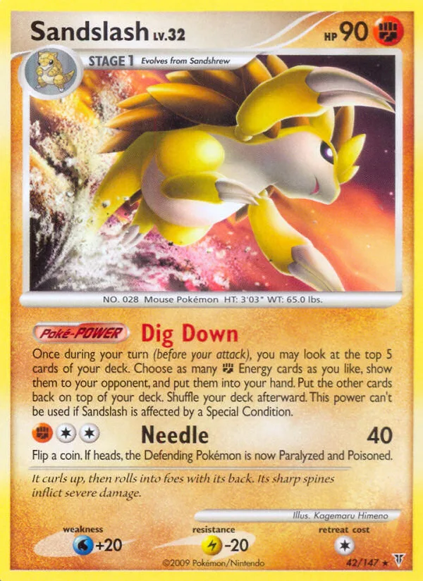 Sandslash, Supreme Victors #42/147
