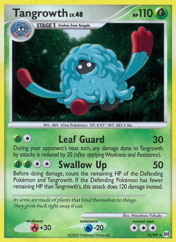 Tangrowth, Arceus #10/99