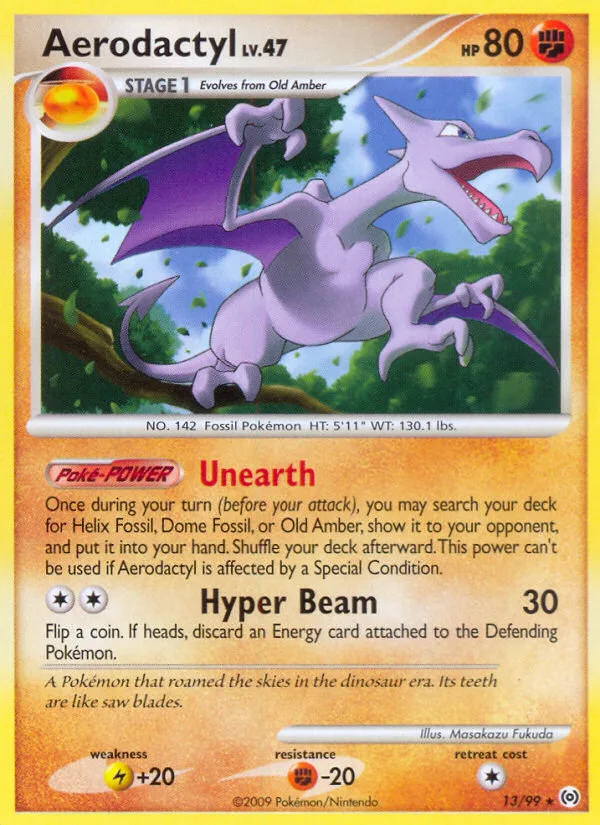 Aerodactyl, Arceus #13/99