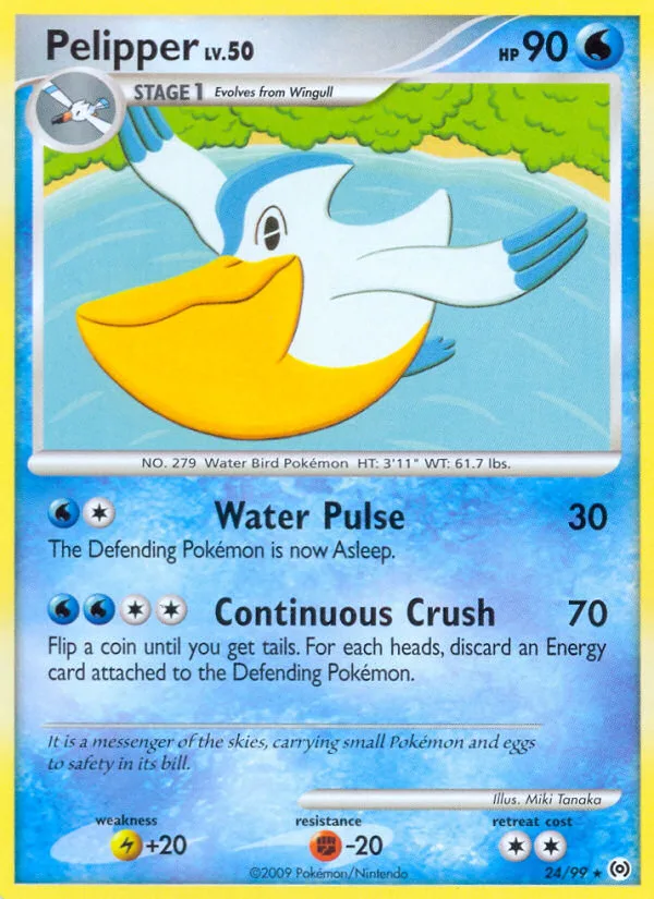 Pelipper, Arceus #24/99