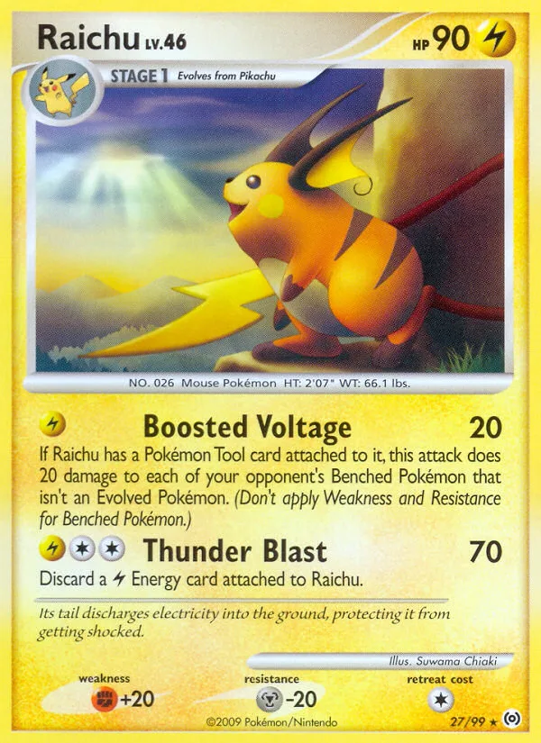 Raichu, Arceus #27/99