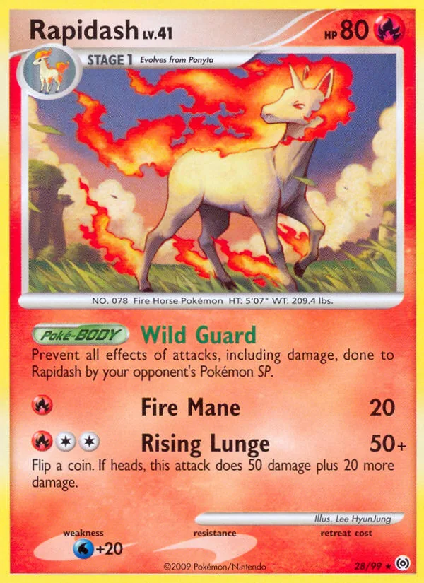 Rapidash, Arceus #28/99