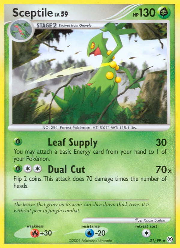 Sceptile, Arceus #31/99