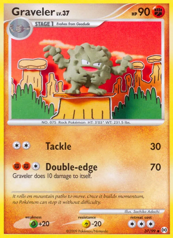 Graveler, Arceus #37/99