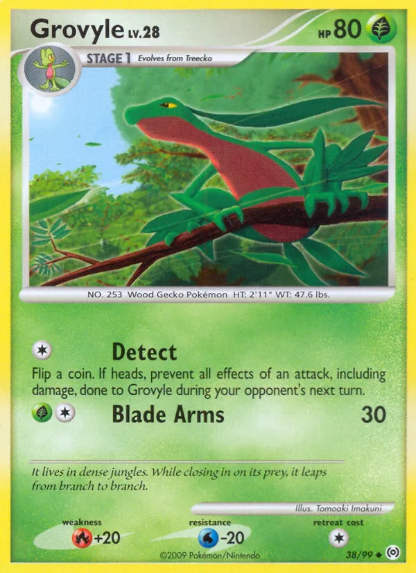 Grovyle, Arceus #38/99