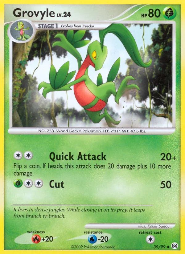 Grovyle, Arceus #39/99