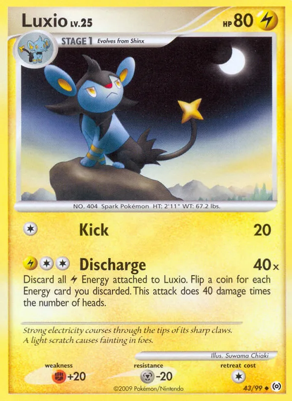 Luxio, Arceus #43/99
