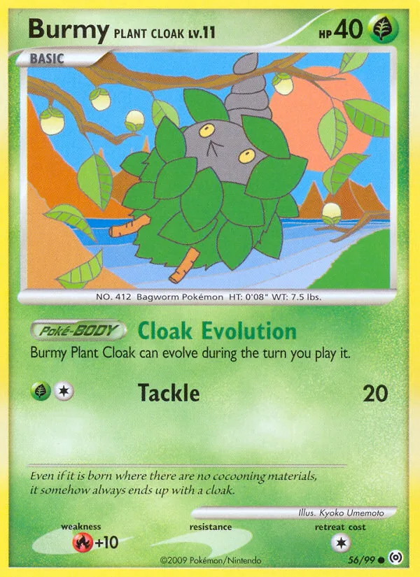 Burmy Plant Cloak, Arceus #56/99