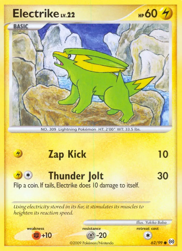 Electrike, Arceus #62/99