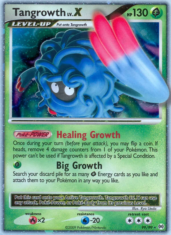 Tangrowth LV.X, Arceus #99/99