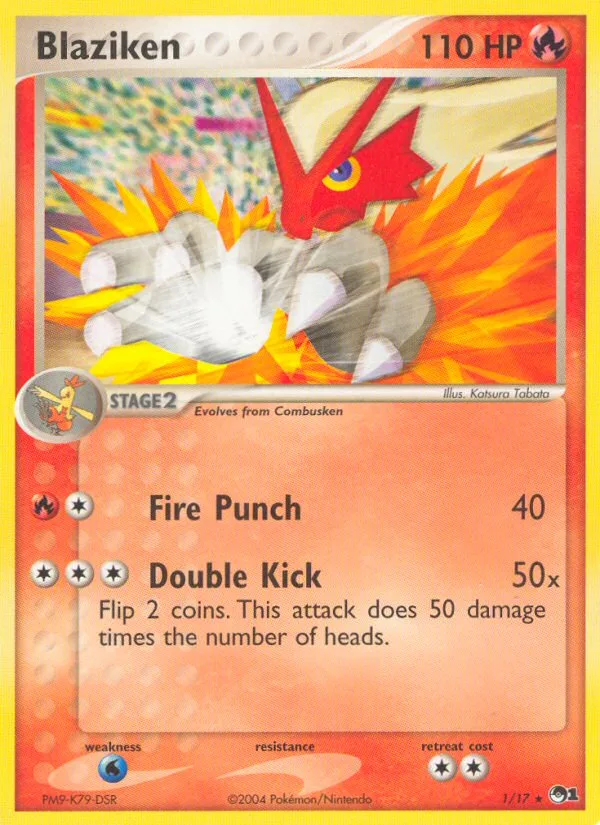 Blaziken, POP Series 1 #1/17