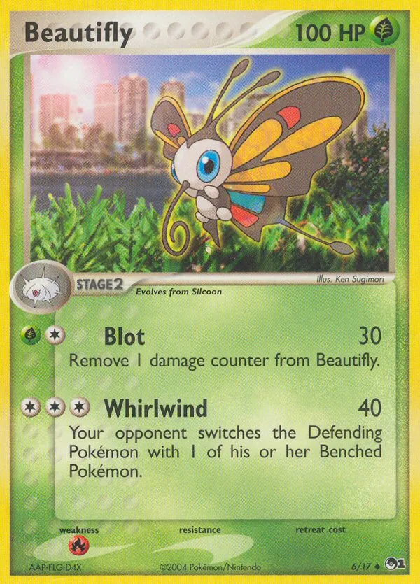 Beautifly, POP Series 1 #6/17