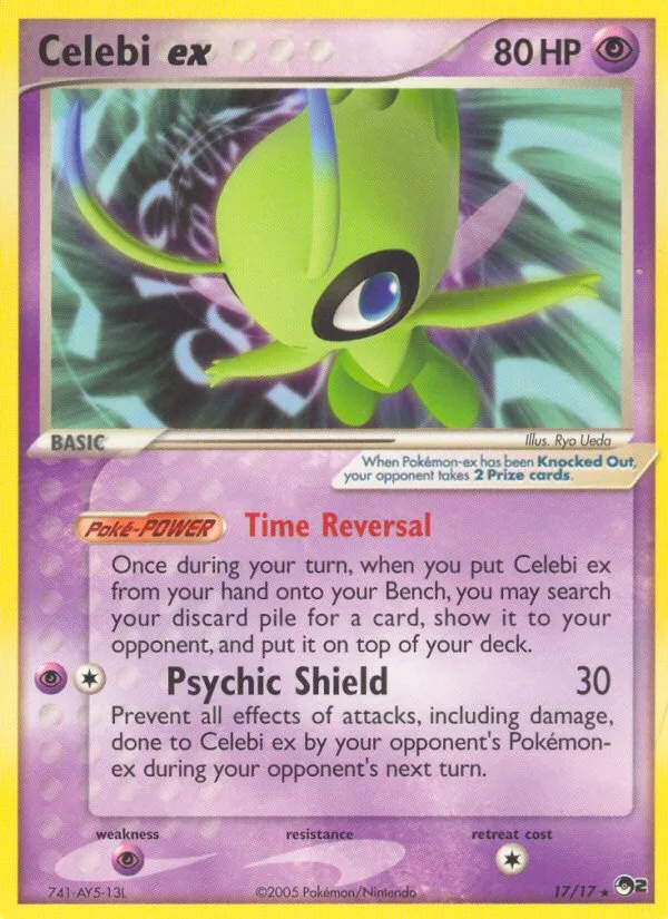Celebi ex, POP Series 2 #17/17