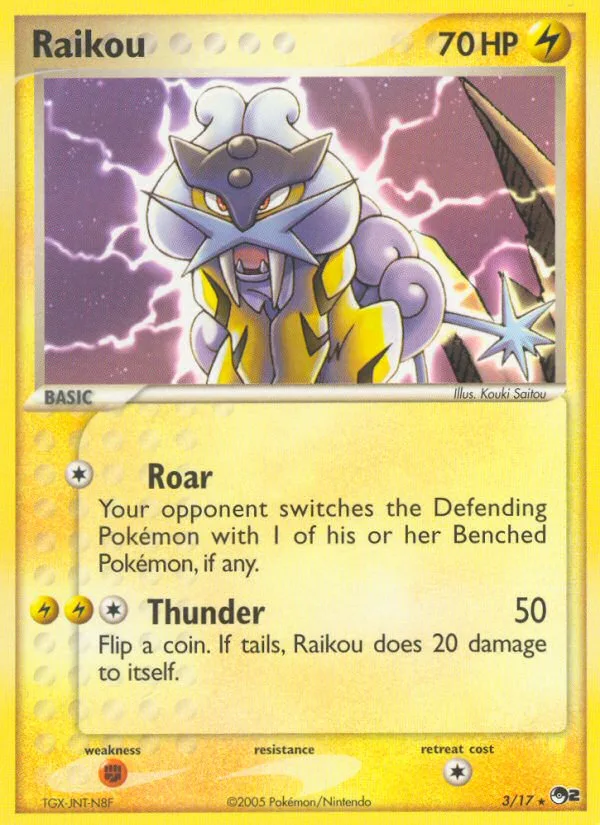 Raikou, POP Series 2 #3/17