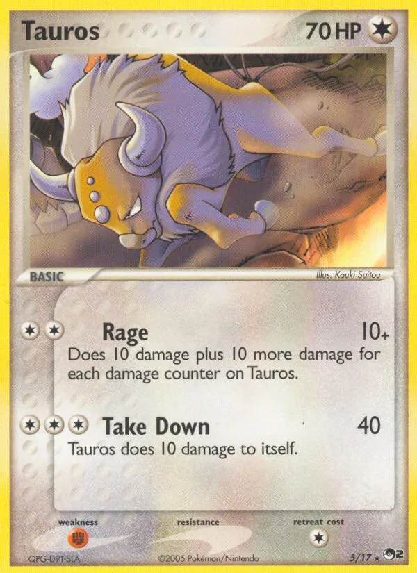Tauros, POP Series 2 #5/17