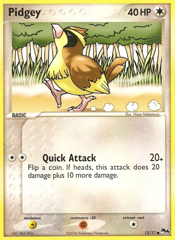 Pidgey, POP Series 4 #12/17