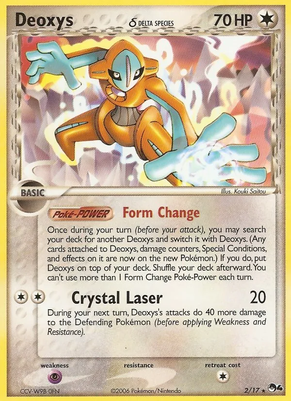 Deoxys δ, POP Series 4 #2/17
