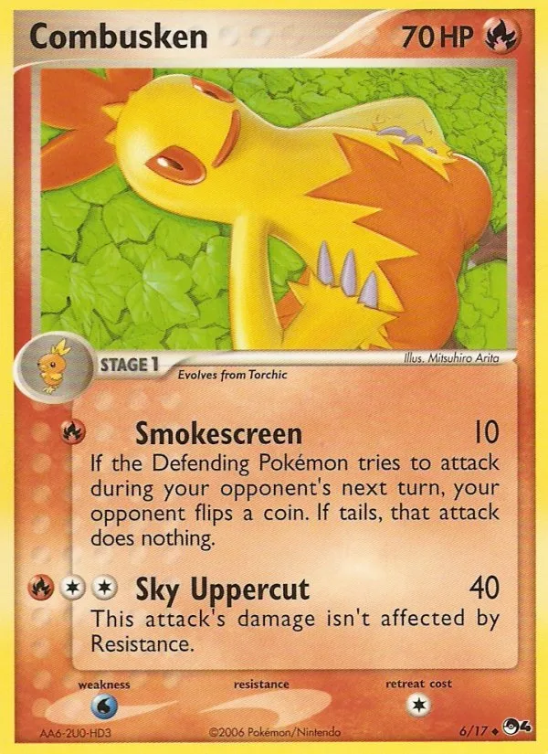 Combusken, POP Series 4 #6/17