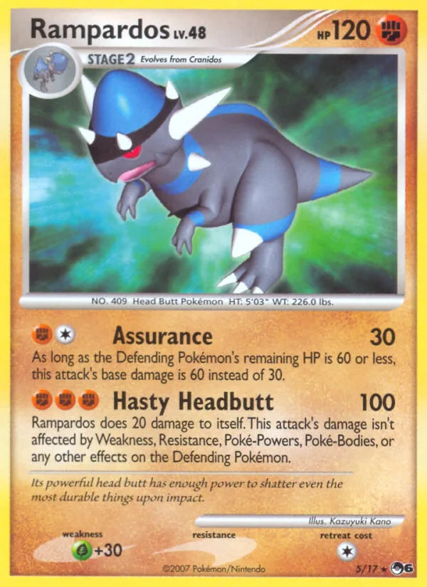 Rampardos, POP Series 6 #5/17