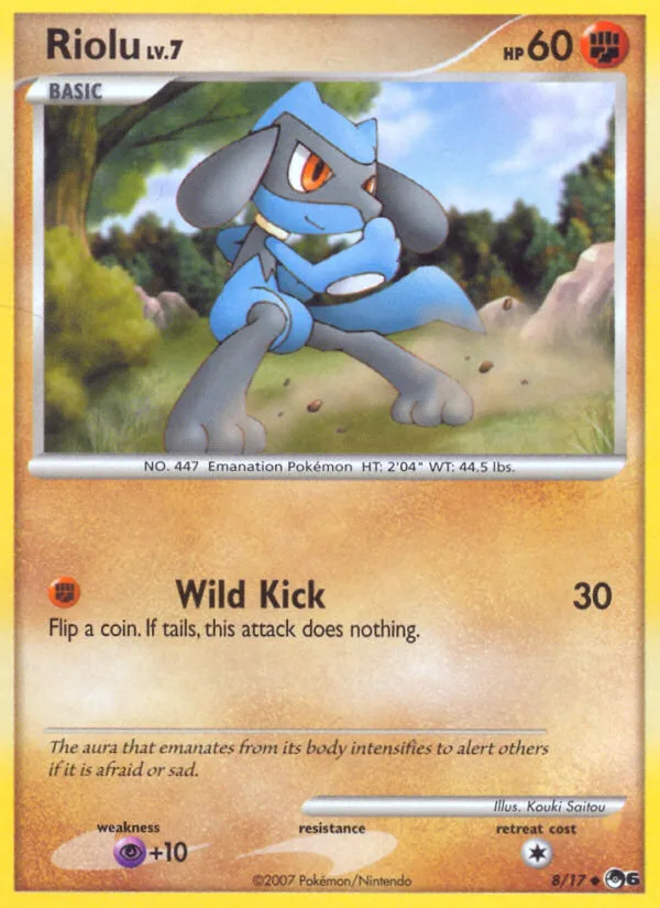 Riolu, POP Series 6 #8/17