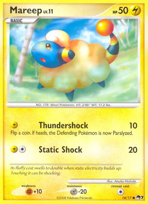 Mareep, POP Series 7 #14/17
